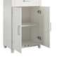 Callahan 24 Inch 1 Drawer and 2 Door Base Storage Cabinet - White