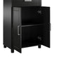 Callahan 24 Inch 1 Drawer and 2 Door Base Storage Cabinet - Black