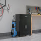 Callahan 24 Inch 1 Drawer and 2 Door Base Storage Cabinet - Black
