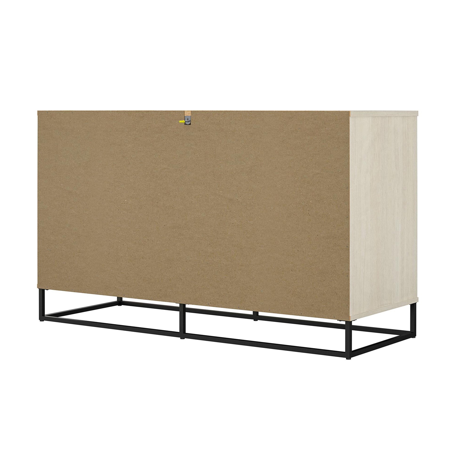Kelly 6 Drawer Dresser, Ivory Oak - Ivory Oak