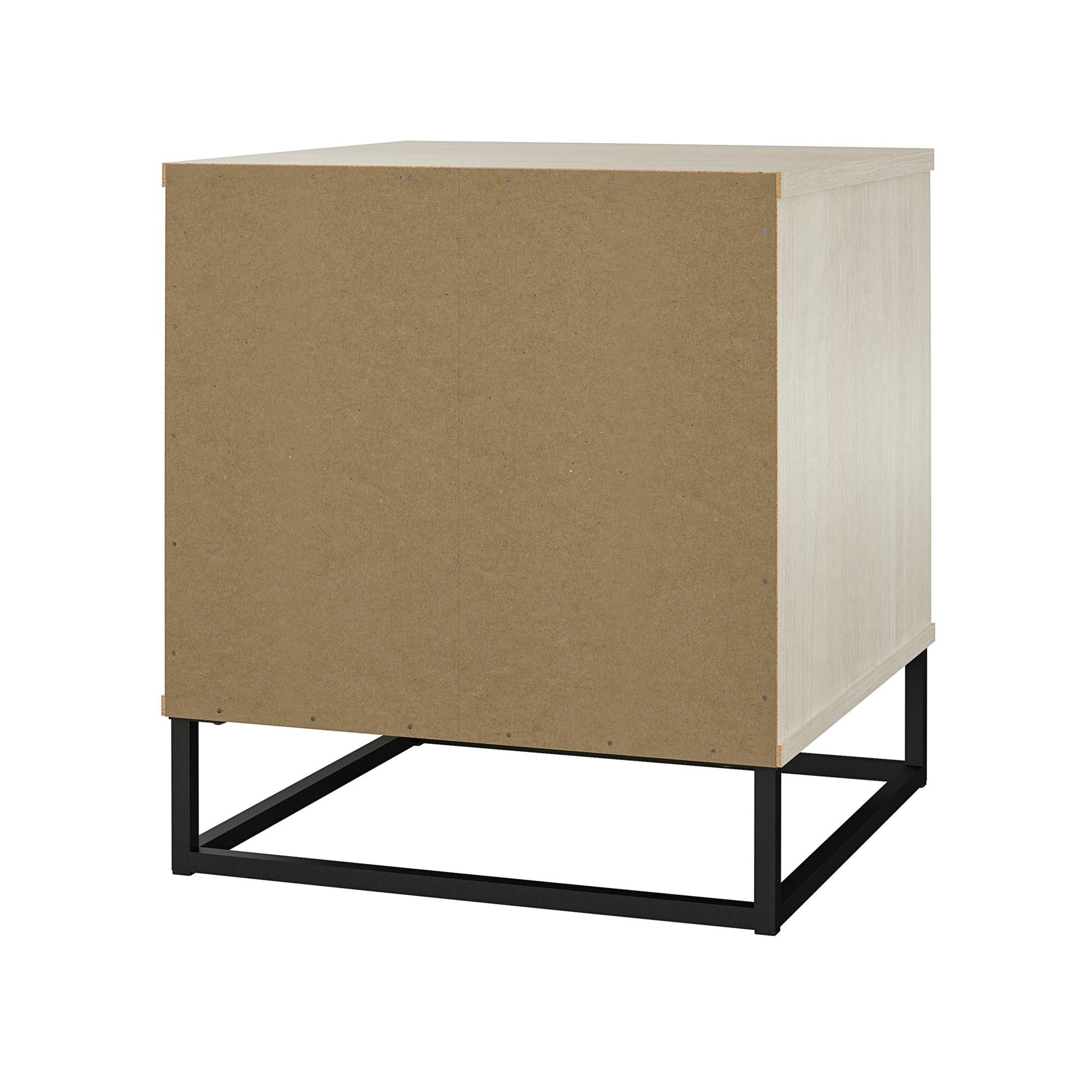 Kelly Nightstand, Ivory Oak - Ivory Oak