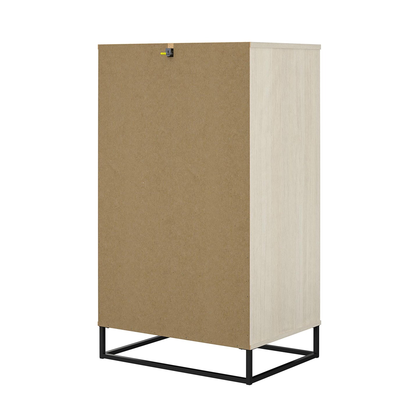 Kelly 5 Drawer Dresser, Ivory Oak - Ivory Oak