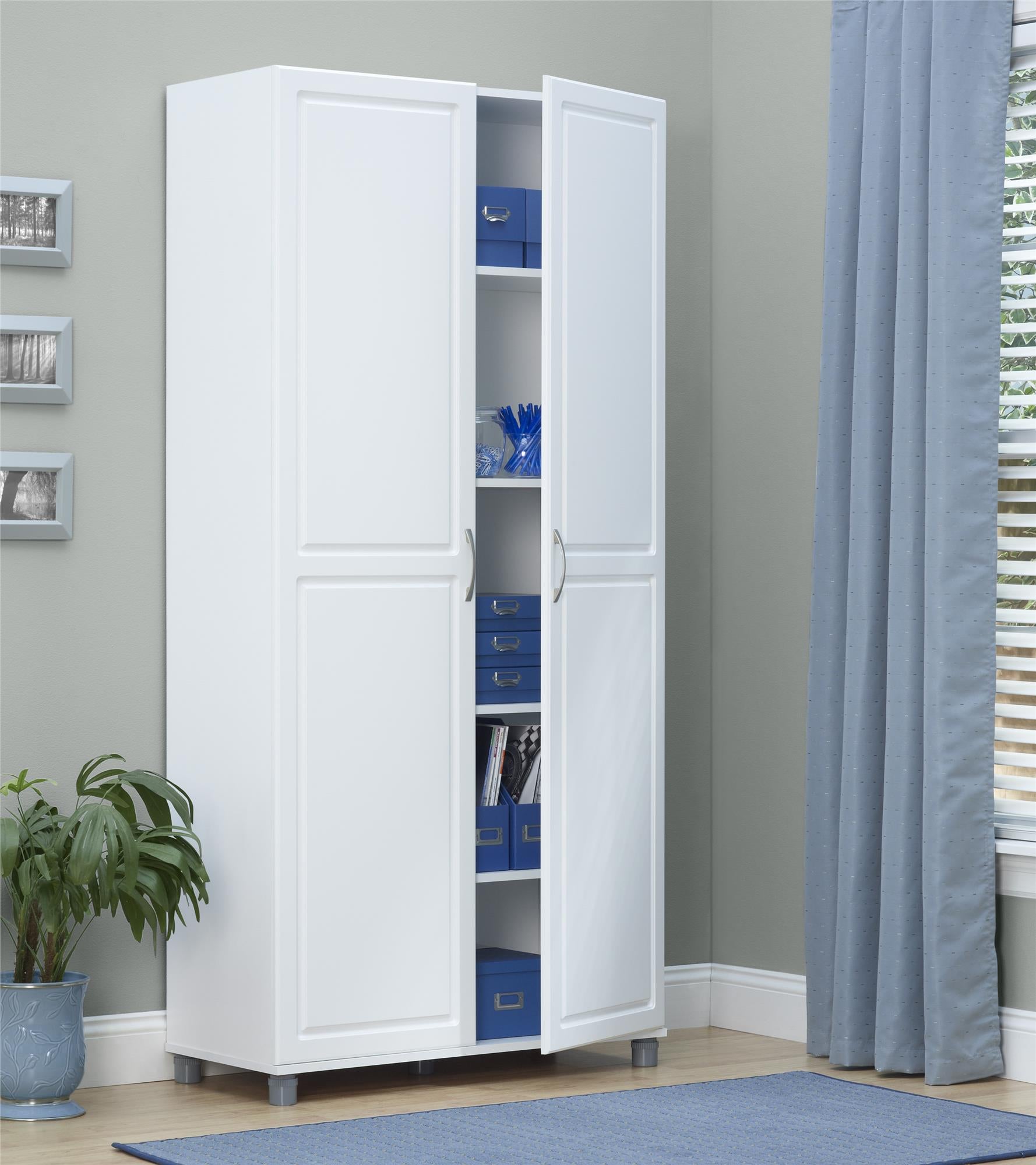 Kendall 36 Inch Multipurpose Storage Cabinet  - White