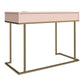 CosmoLiving by Cosmopolitan Camila Writing Desk, Pink - Pink