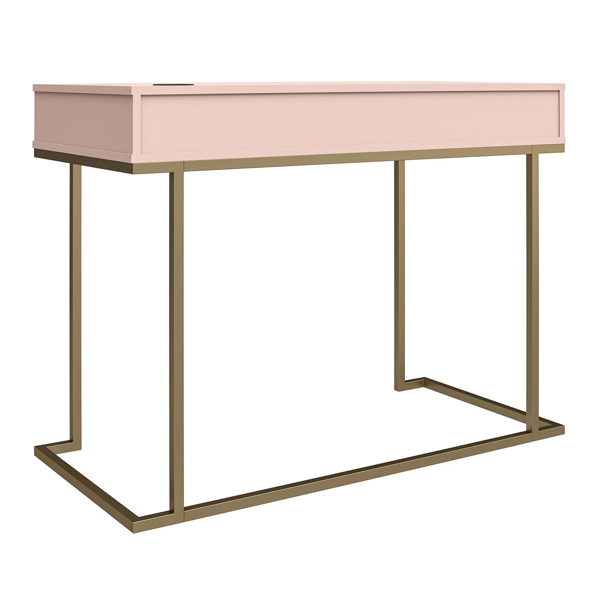 CosmoLiving by Cosmopolitan Camila Writing Desk, Pink - Pink