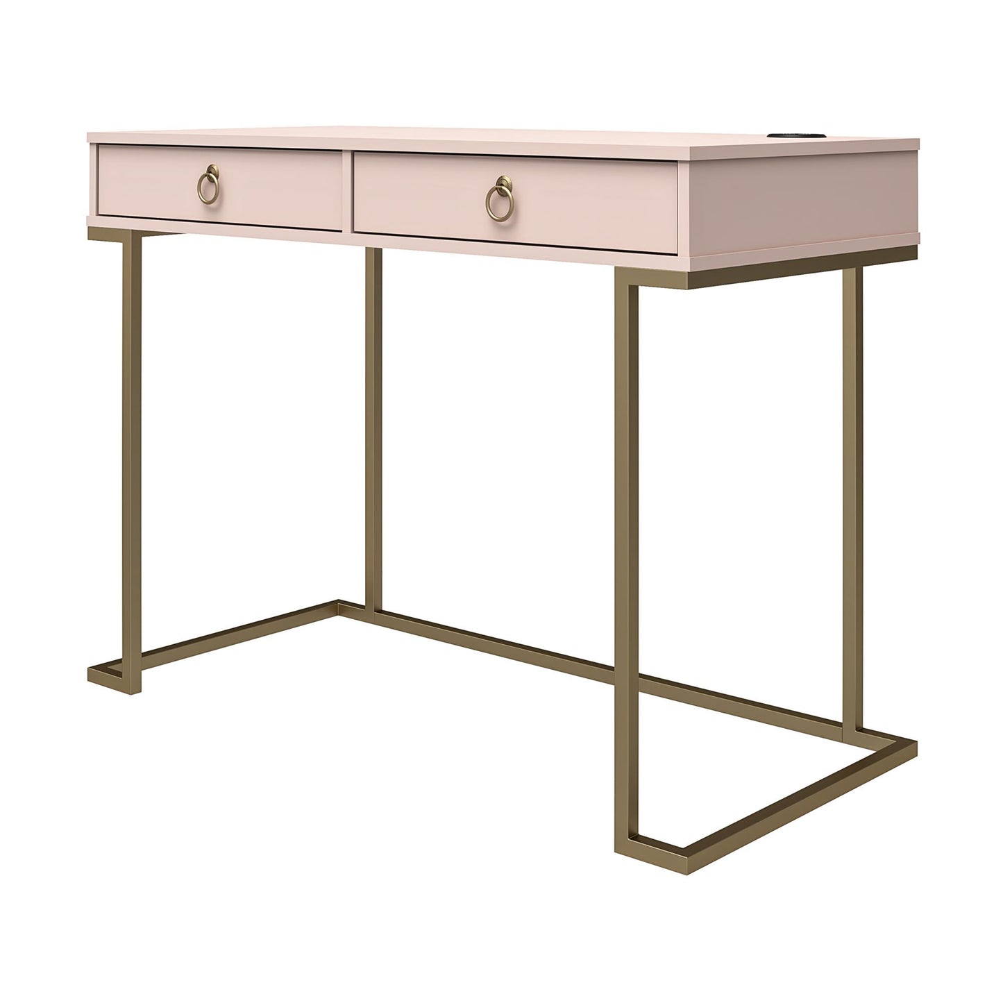 CosmoLiving by Cosmopolitan Camila Writing Desk, Pink - Pink