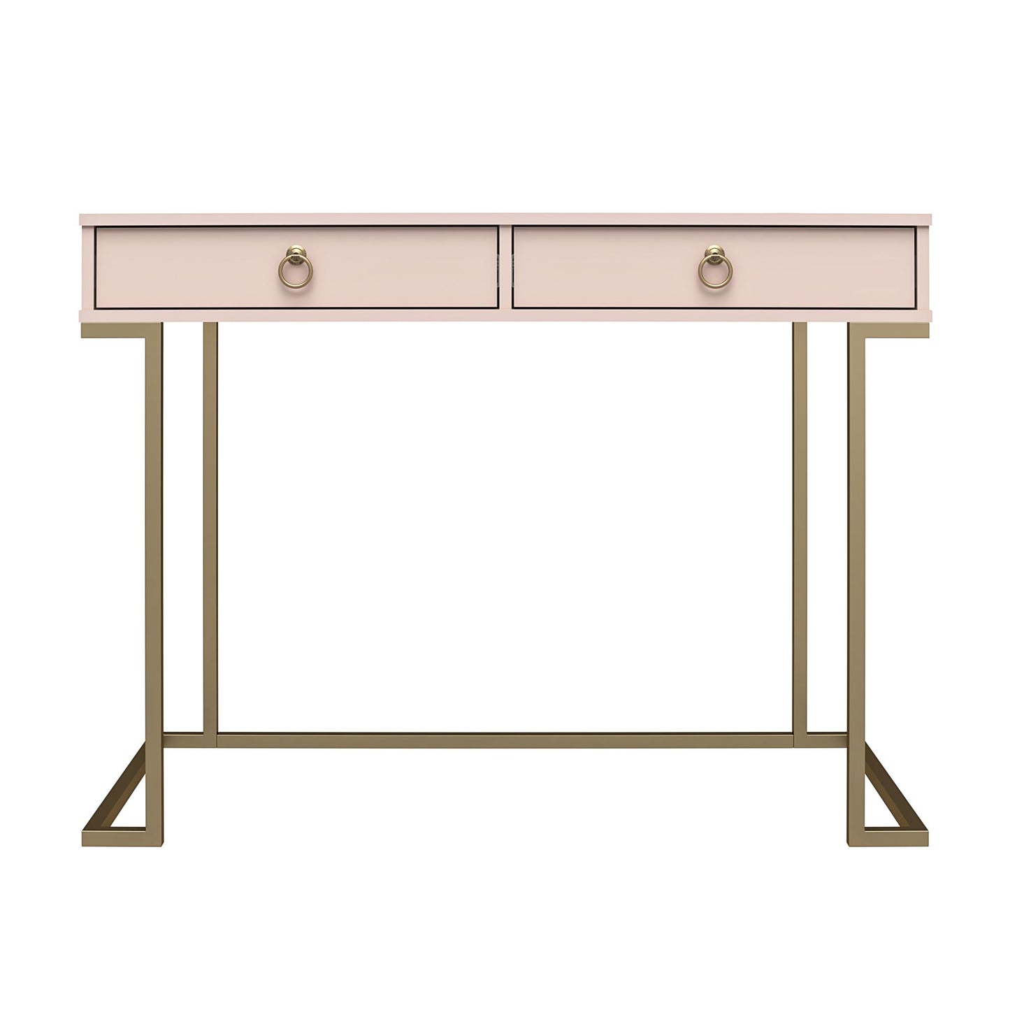 CosmoLiving by Cosmopolitan Camila Writing Desk, Pink - Pink