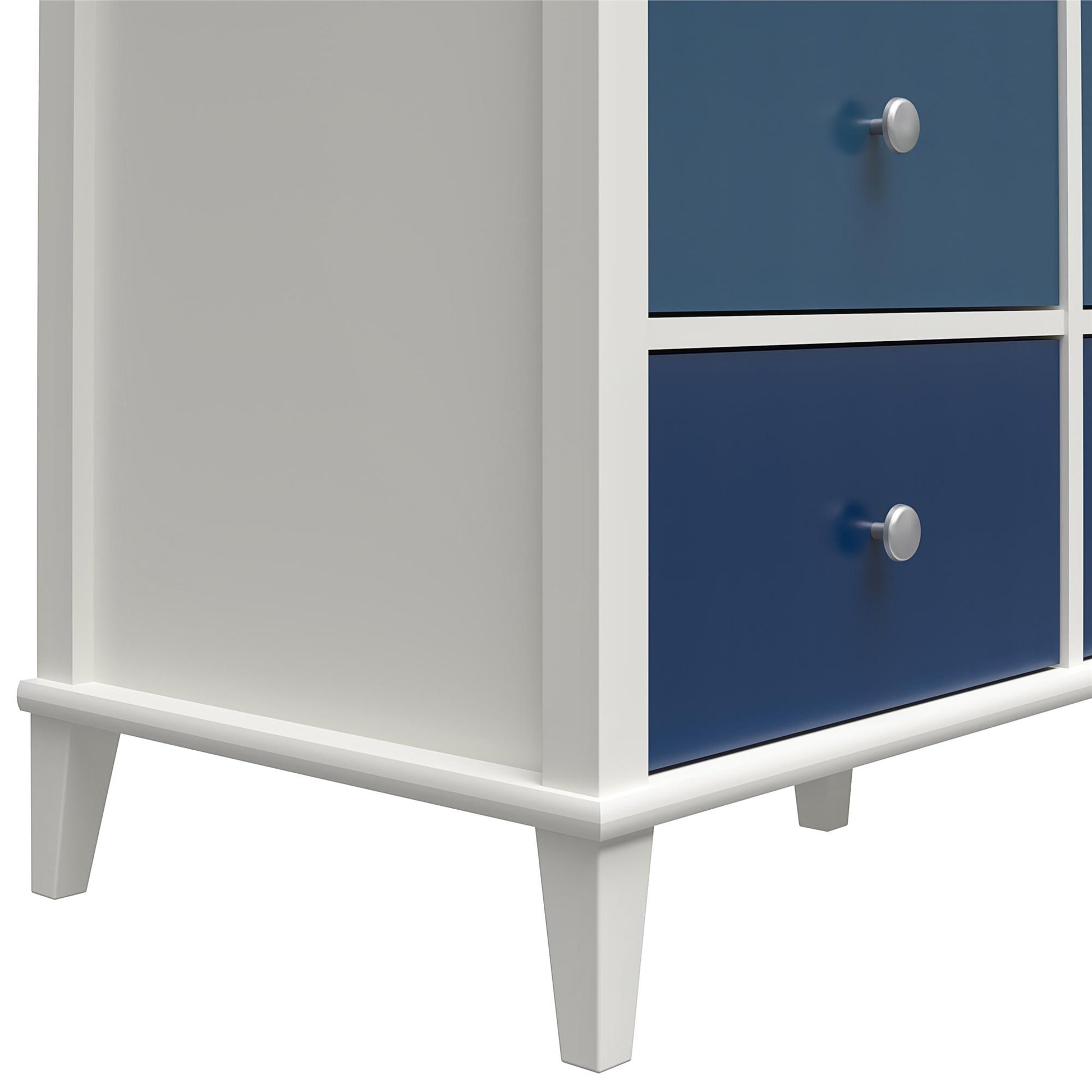 Monarch Hill Poppy 6 Drawer Dresser with 2 Sets of Knobs - Blue