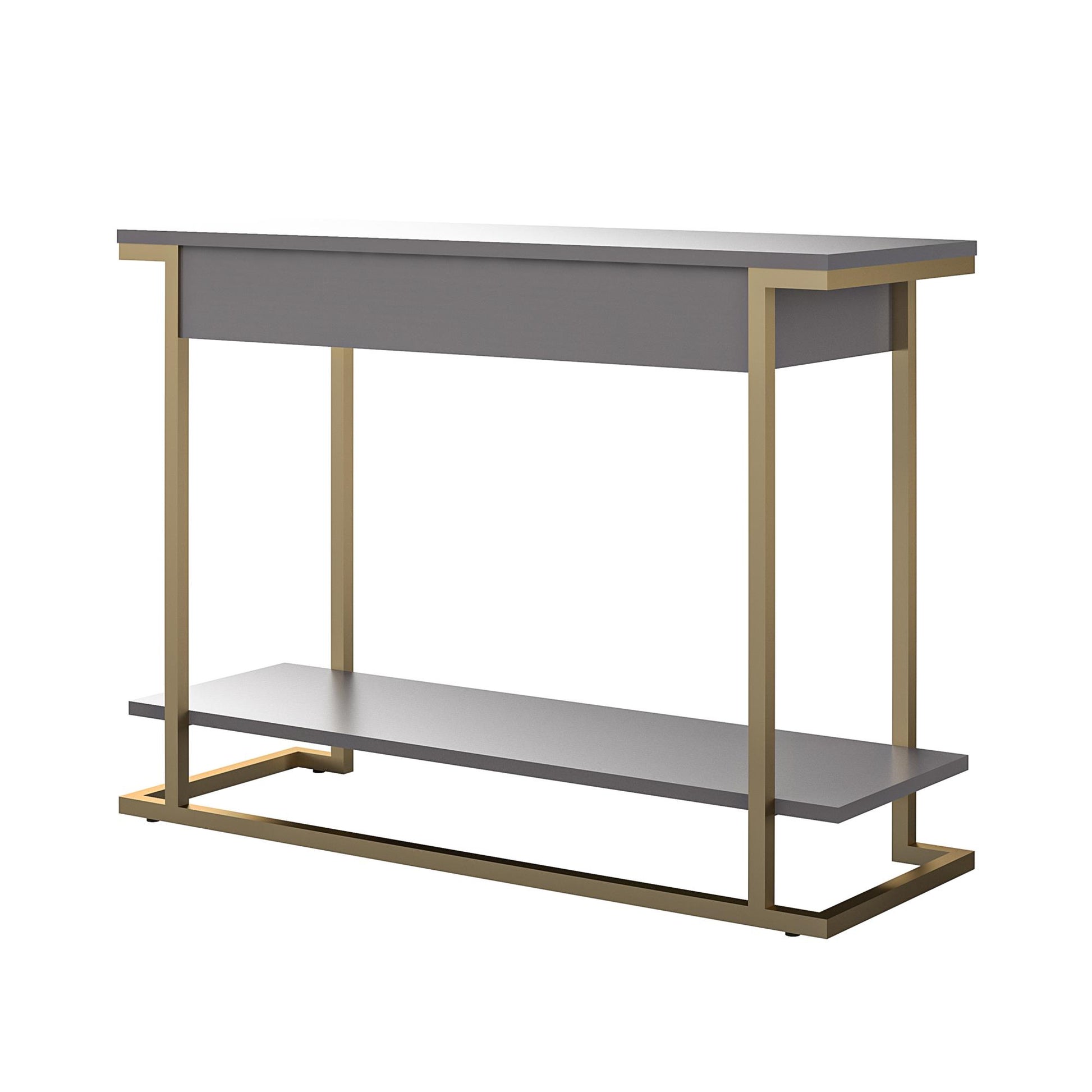 CosmoLiving by Cosmopolitan Camila Console Table - Graphite Grey