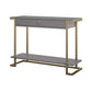 CosmoLiving by Cosmopolitan Camila Console Table - Graphite Grey