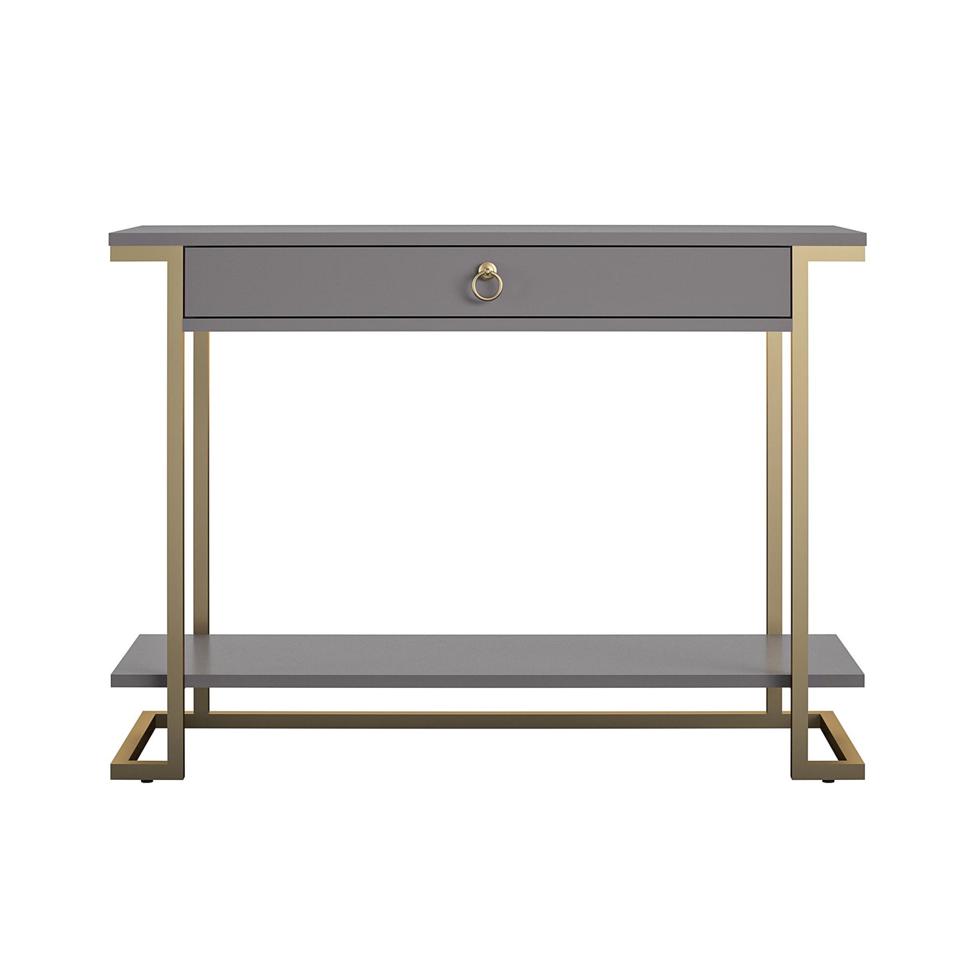 CosmoLiving by Cosmopolitan Camila Console Table - Graphite Grey