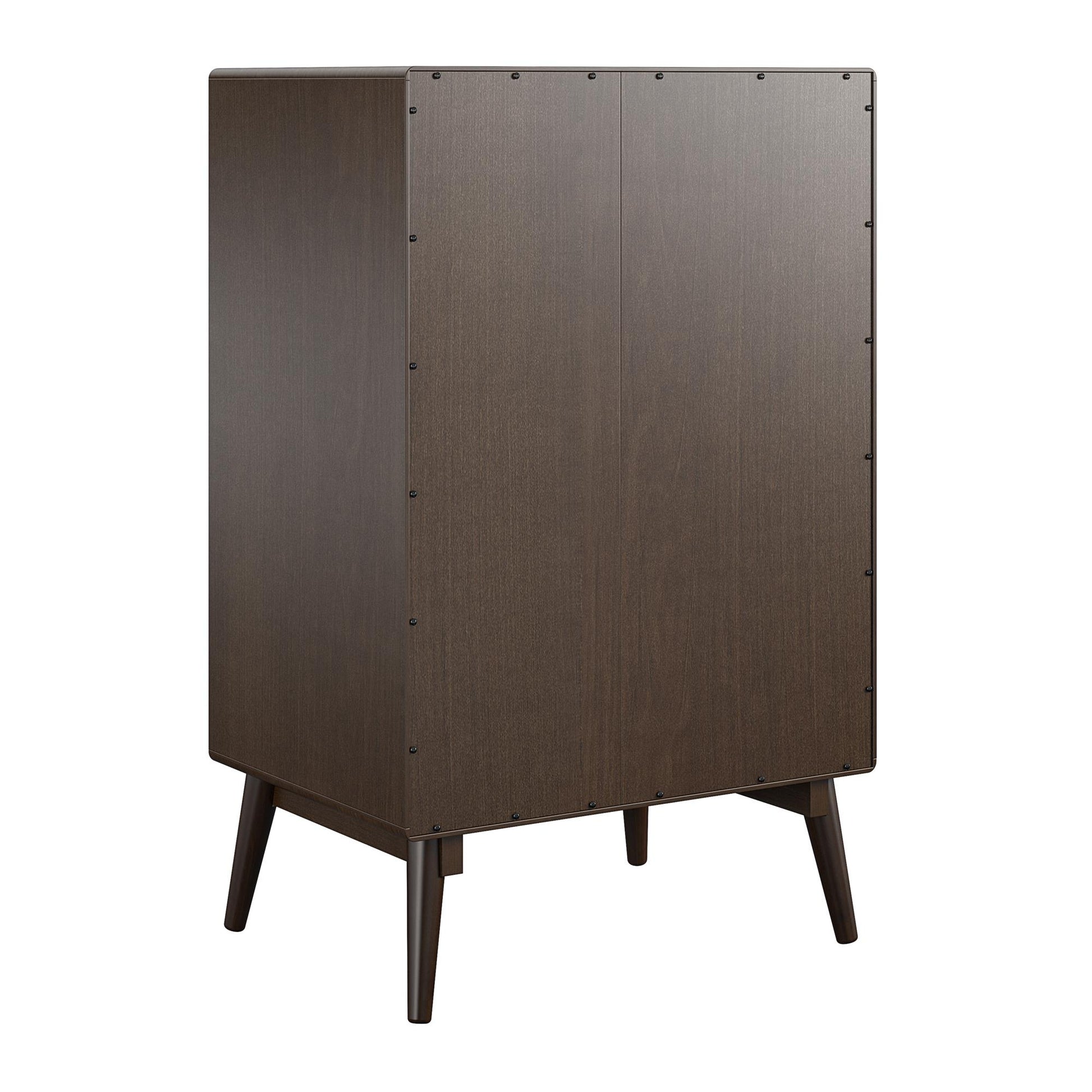 Brittany Bar Cabinet, Walnut - Florence Walnut