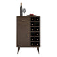 Brittany Bar Cabinet, Walnut - Florence Walnut