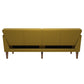 Regal Linen Upholstered Futon - Mustard