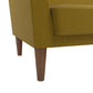 Regal Linen Upholstered Futon - Mustard