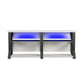 Genesis Gaming TV Stand for TVs up to 70 Inch with LED Lights - White