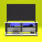 Genesis Gaming TV Stand for TVs up to 70 Inch with LED Lights - White