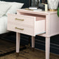 CosmoLiving by Cosmopolitan Westerleigh End Table, Pink - Pink