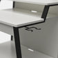Genesis Standing Gaming Desk Arcade Stand - White