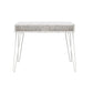 Athena Computer Desk with Storage - Terrazzo
