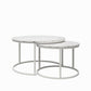 CosmoLiving by Cosmopolitan Amelia Nesting Coffee Tables - Terrazzo