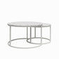 CosmoLiving by Cosmopolitan Amelia Nesting Coffee Tables - Terrazzo