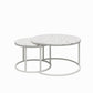 CosmoLiving by Cosmopolitan Amelia Nesting Coffee Tables - Terrazzo