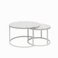 CosmoLiving by Cosmopolitan Amelia Nesting Coffee Tables - Terrazzo