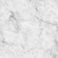 Keegan 3 Drawer Fabric Bin Storage Organizer with Metal Frame - White marble