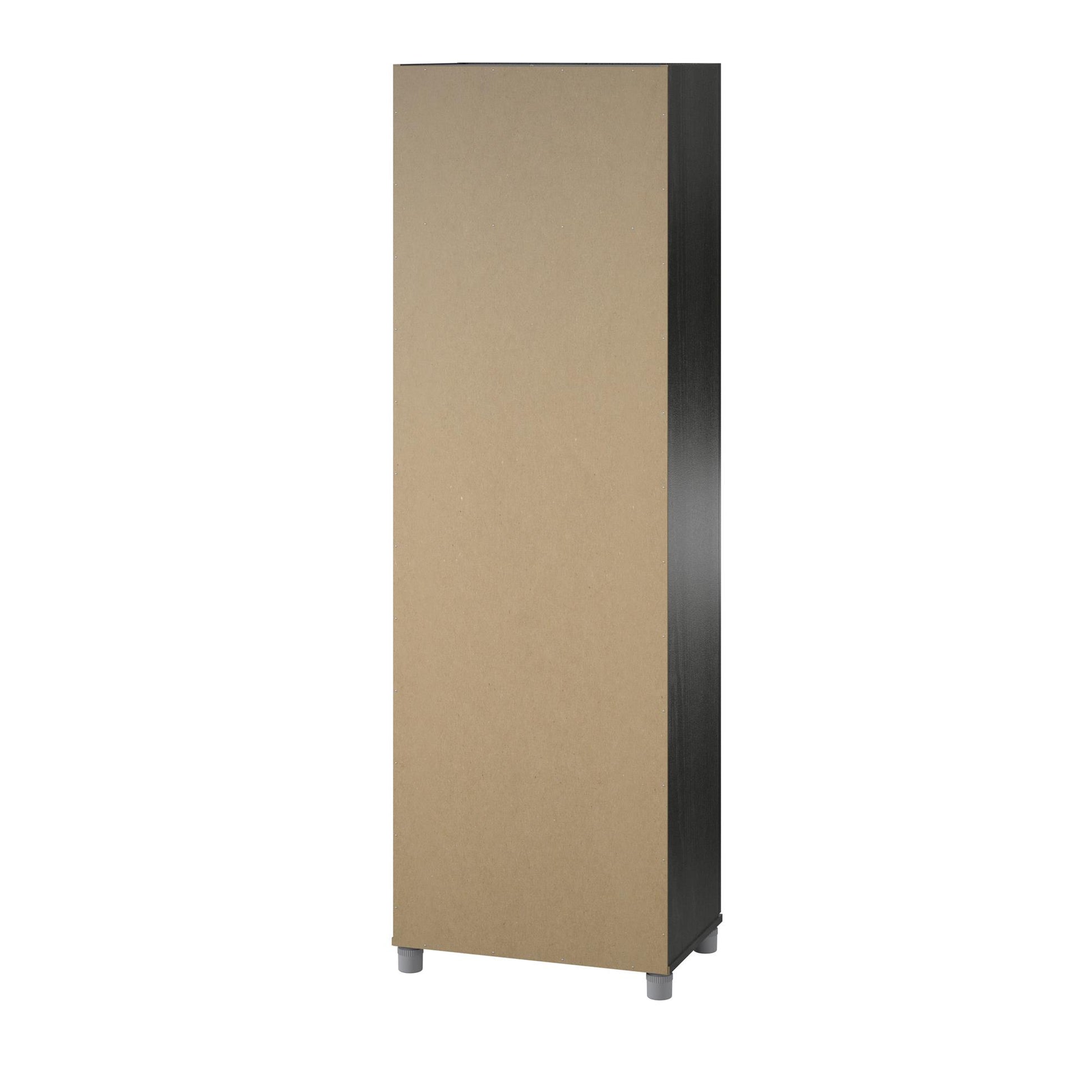 Camberly 24" Utility Storage Cabinet, Black Oak - Black Oak