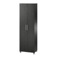 Camberly 24" Utility Storage Cabinet, Black Oak - Black Oak