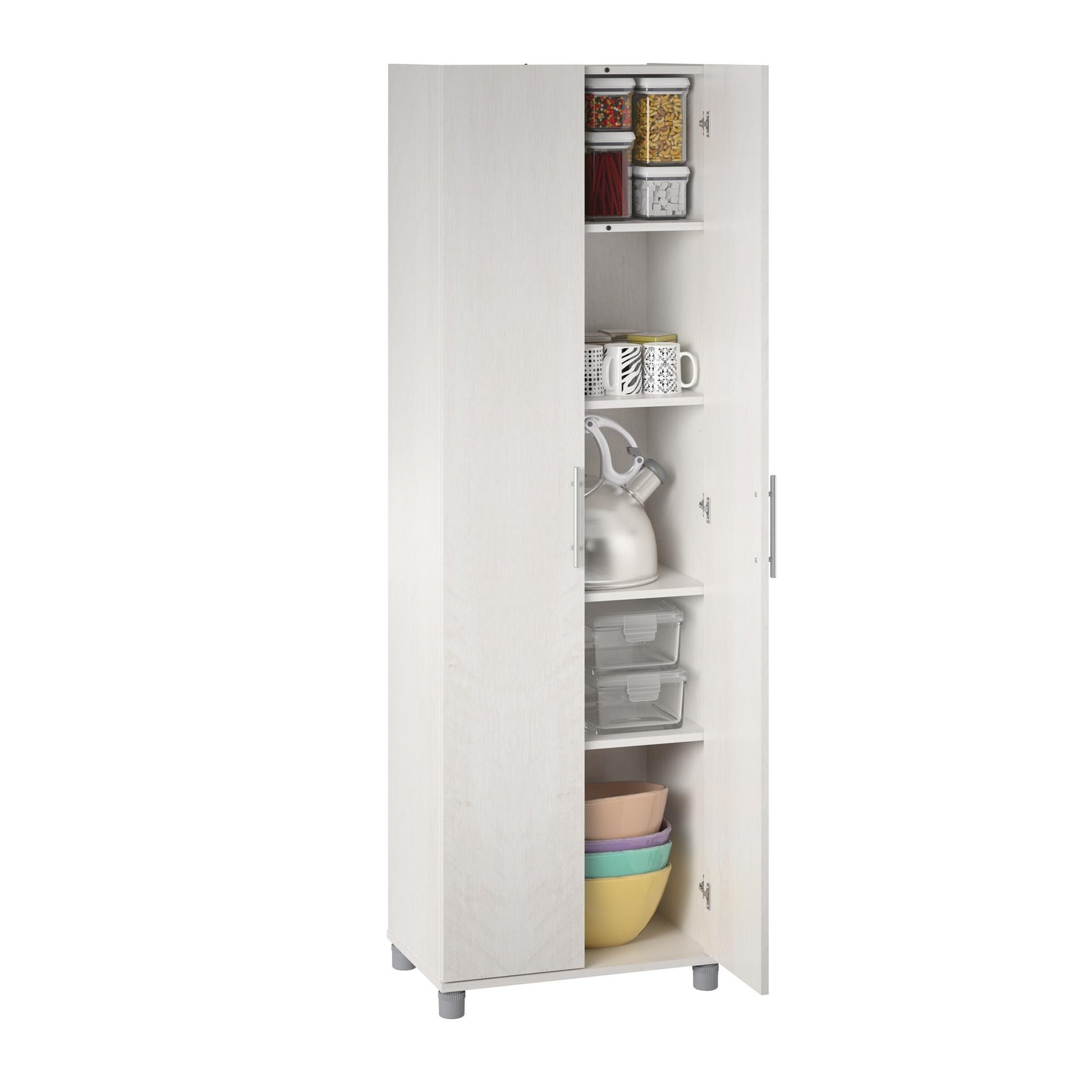 Camberly 24" Utility Storage Cabinet - Ivory Oak
