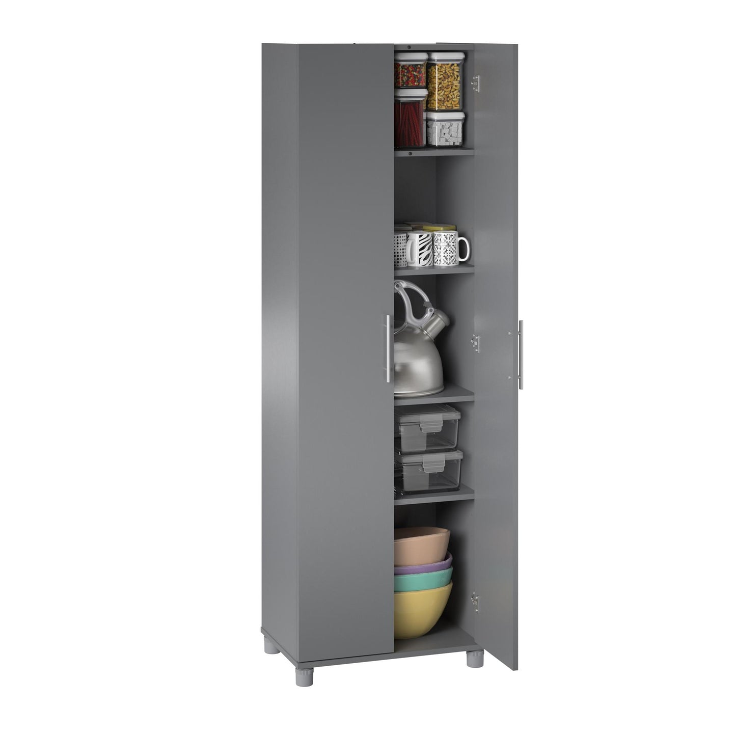 Camberly 24" Utility Storage Cabinet - Graphite Grey
