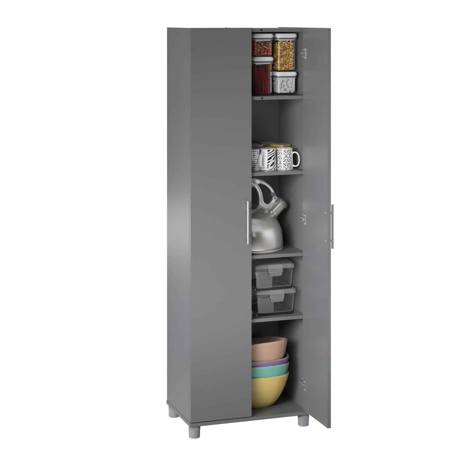 Camberly 24" Utility Storage Cabinet - Graphite Grey