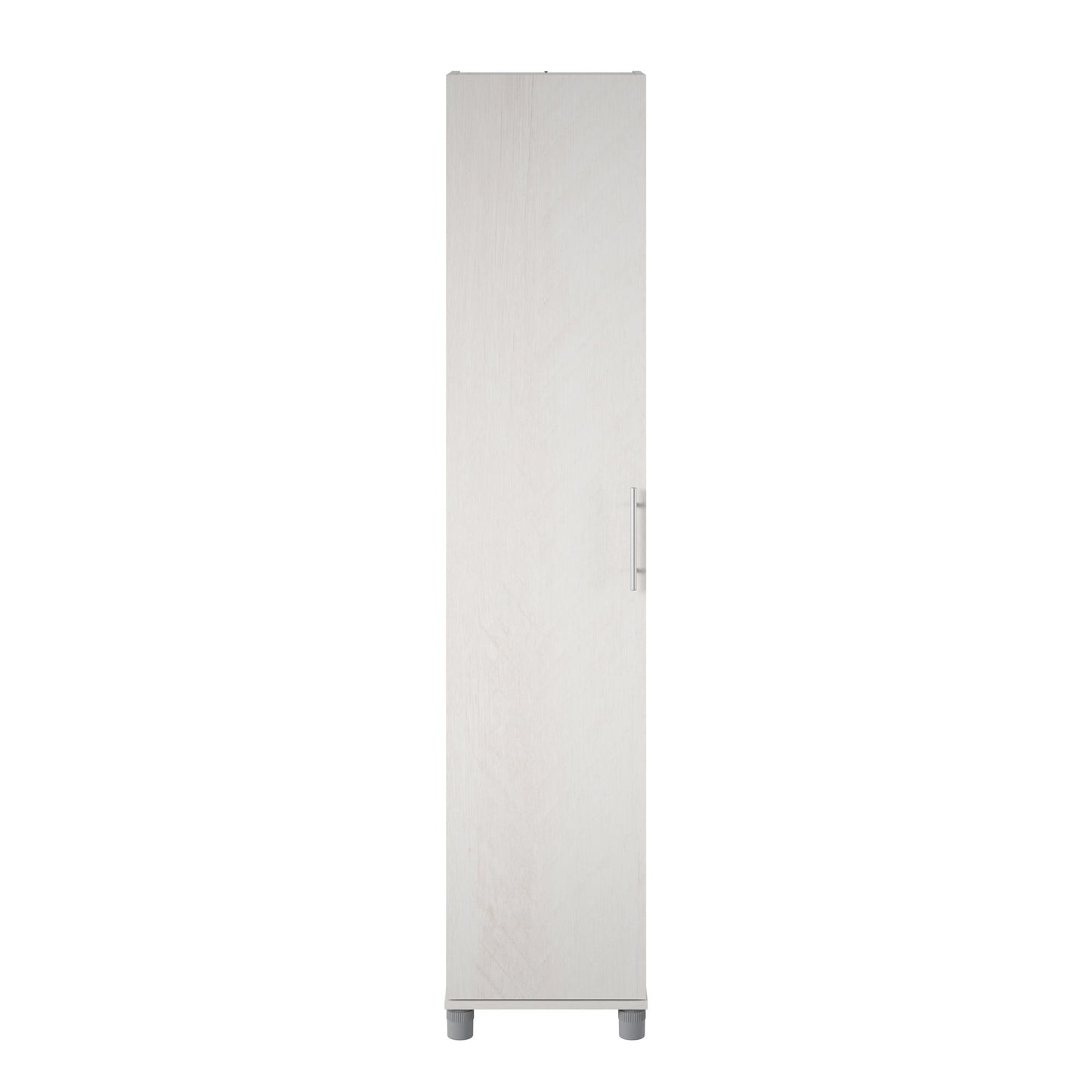Camberly 16" Utility Storage Cabinet, Ivory Oak - Ivory Oak