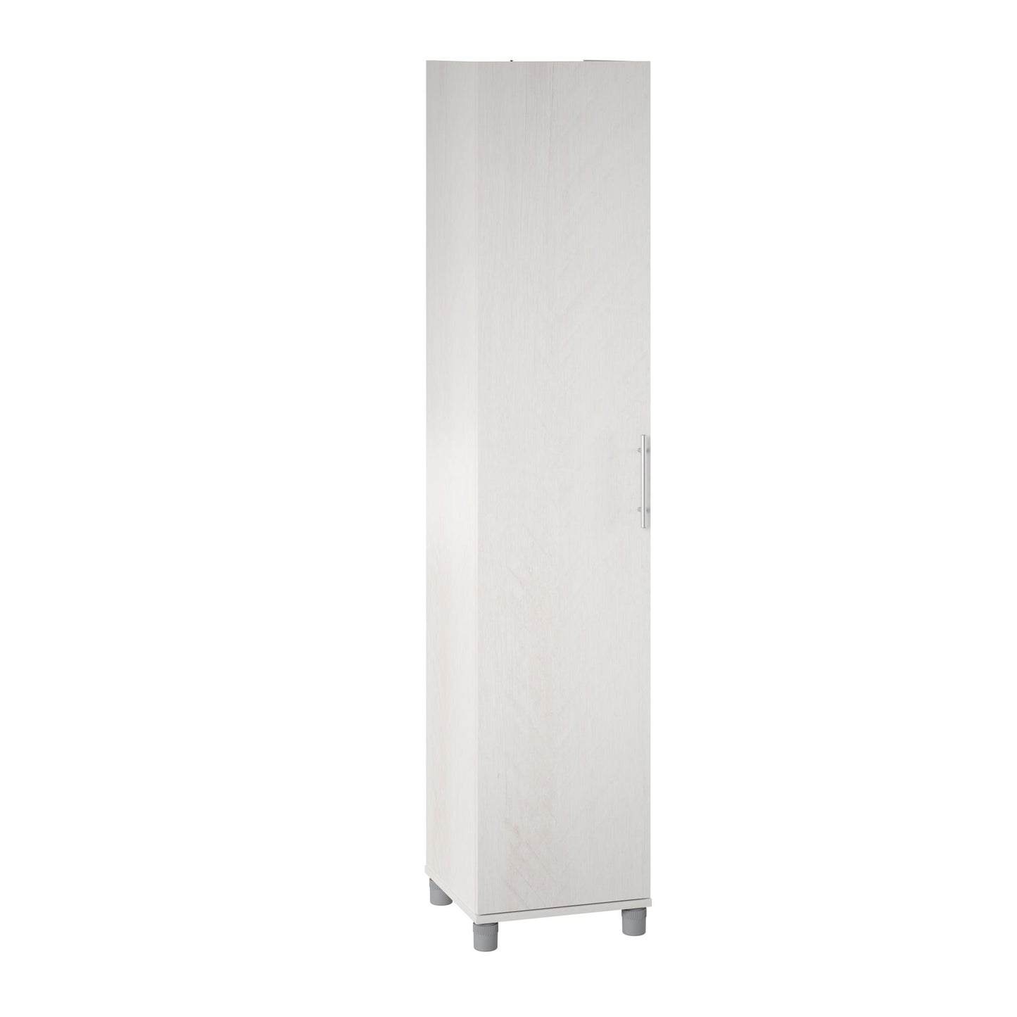 Camberly 16" Utility Storage Cabinet, Ivory Oak - Ivory Oak
