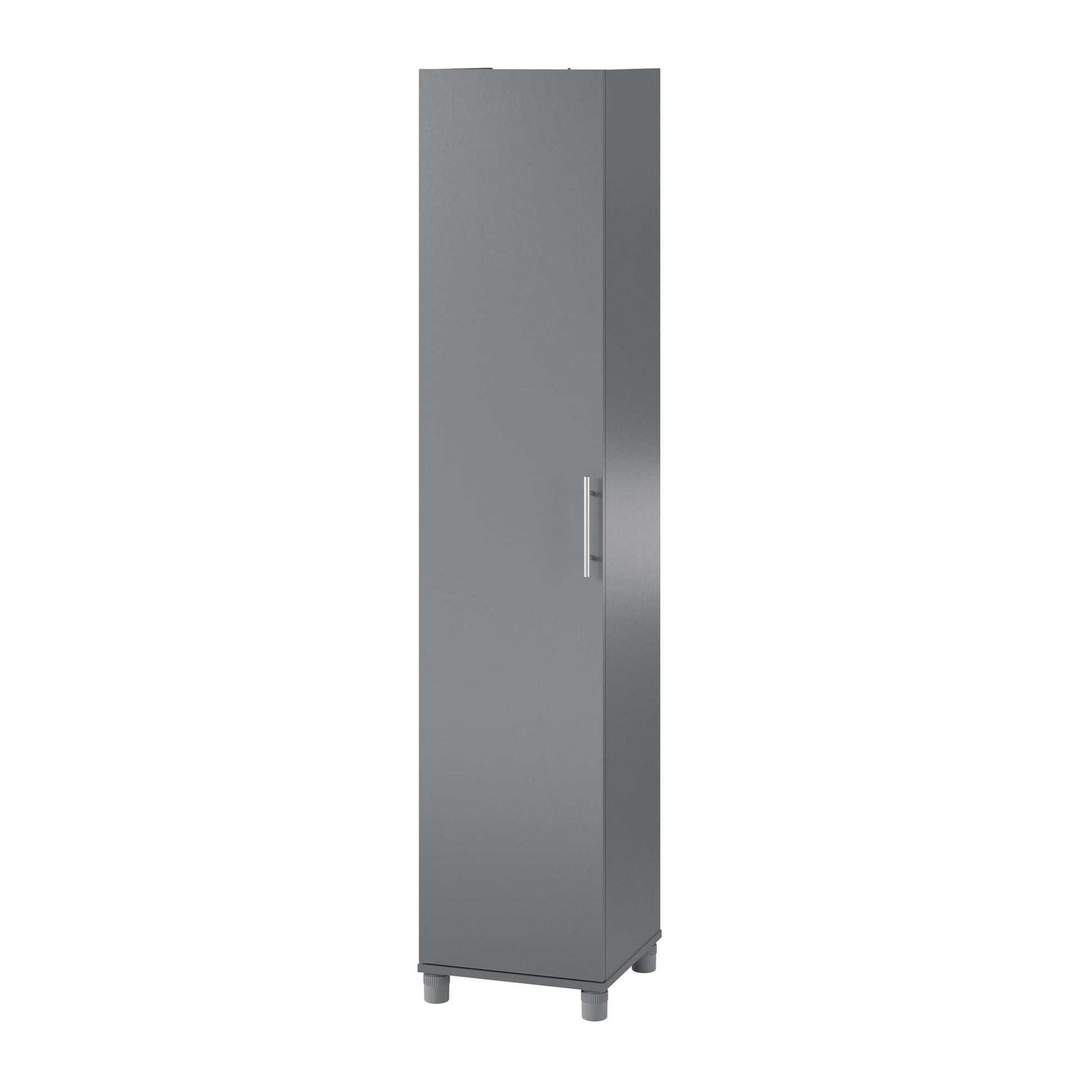 Camberly 16" Utility Storage Cabinet, Graphite Gray - Graphite Grey