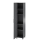 Camberly 16" Utility Storage Cabinet, Graphite Gray - Graphite Grey