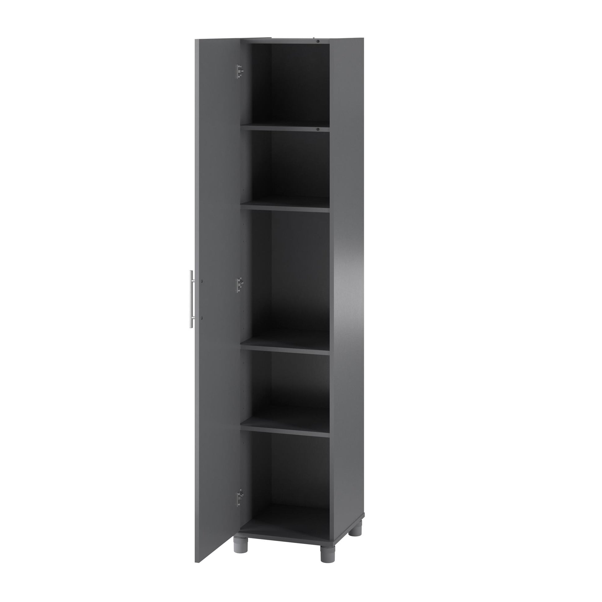 Camberly 16" Utility Storage Cabinet, Graphite Gray - Graphite Grey