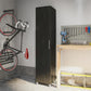 Camberly 16" Utility Storage Cabinet, Black Oak - Black Oak