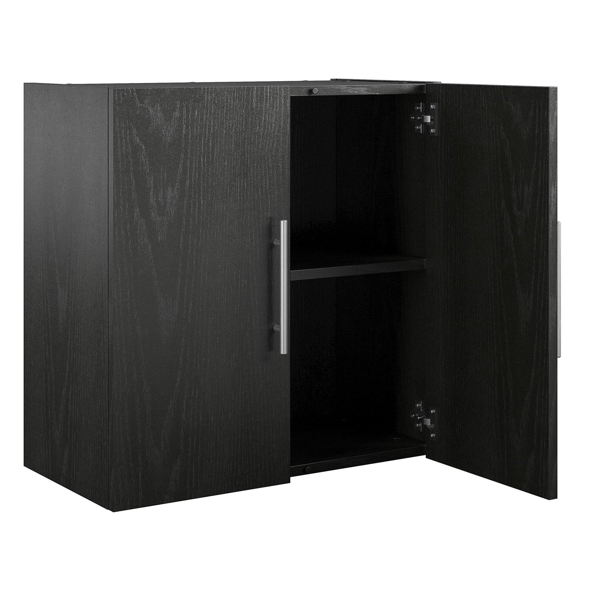Camberly 24" Wall Cabinet, Black Oak - Black Oak