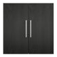 Camberly 24" Wall Cabinet, Black Oak - Black Oak