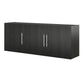 Camberly 54" Wall Cabinet, Black Oak - Black Oak