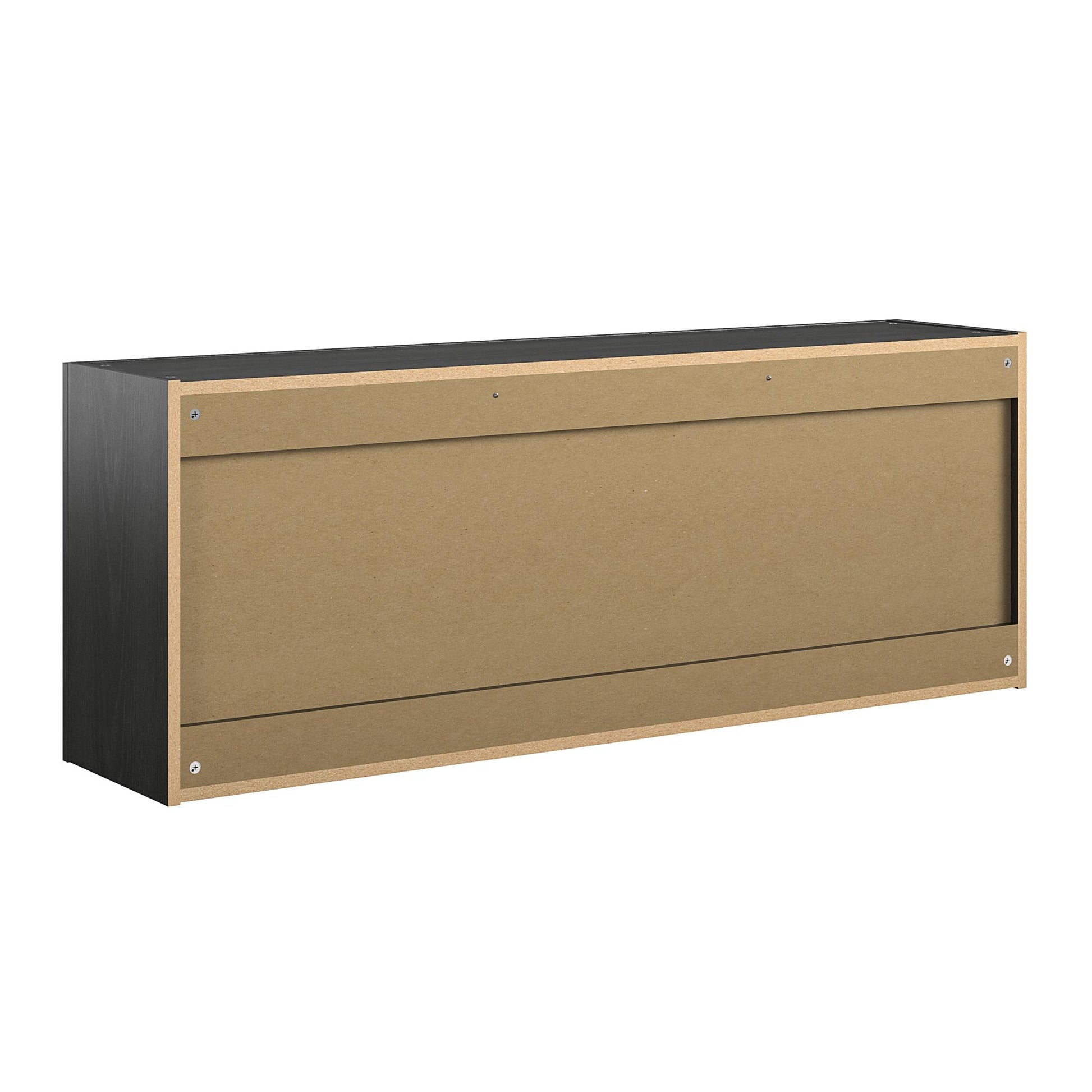 Camberly 54" Wall Cabinet, Black Oak - Black Oak