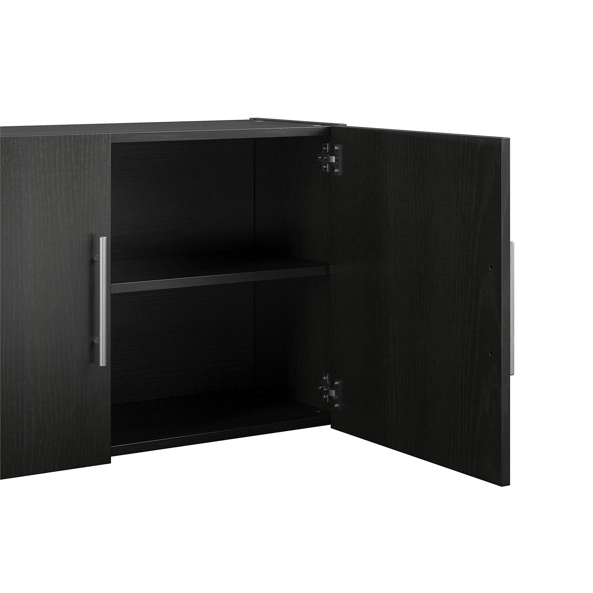 Camberly 54" Wall Cabinet, Black Oak - Black Oak