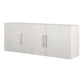Camberly 54" Wall Cabinet, Ivory Oak - Ivory Oak