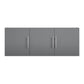 Camberly 54" Wall Cabinet, Graphite Gray - Graphite Grey