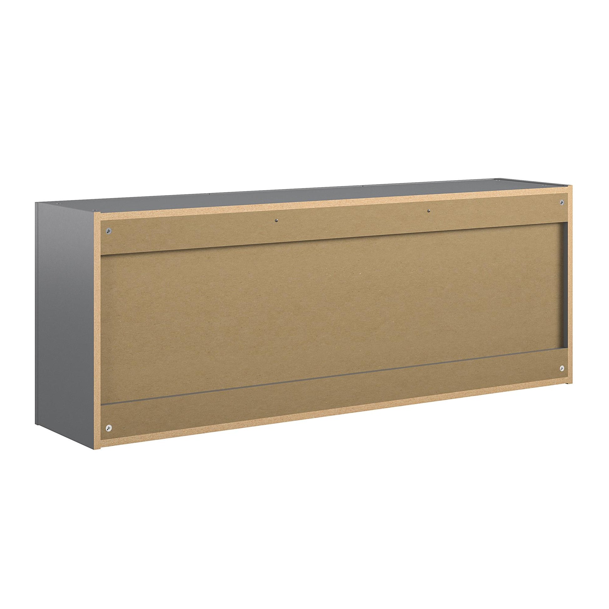 Camberly 54" Wall Cabinet, Graphite Gray - Graphite Grey