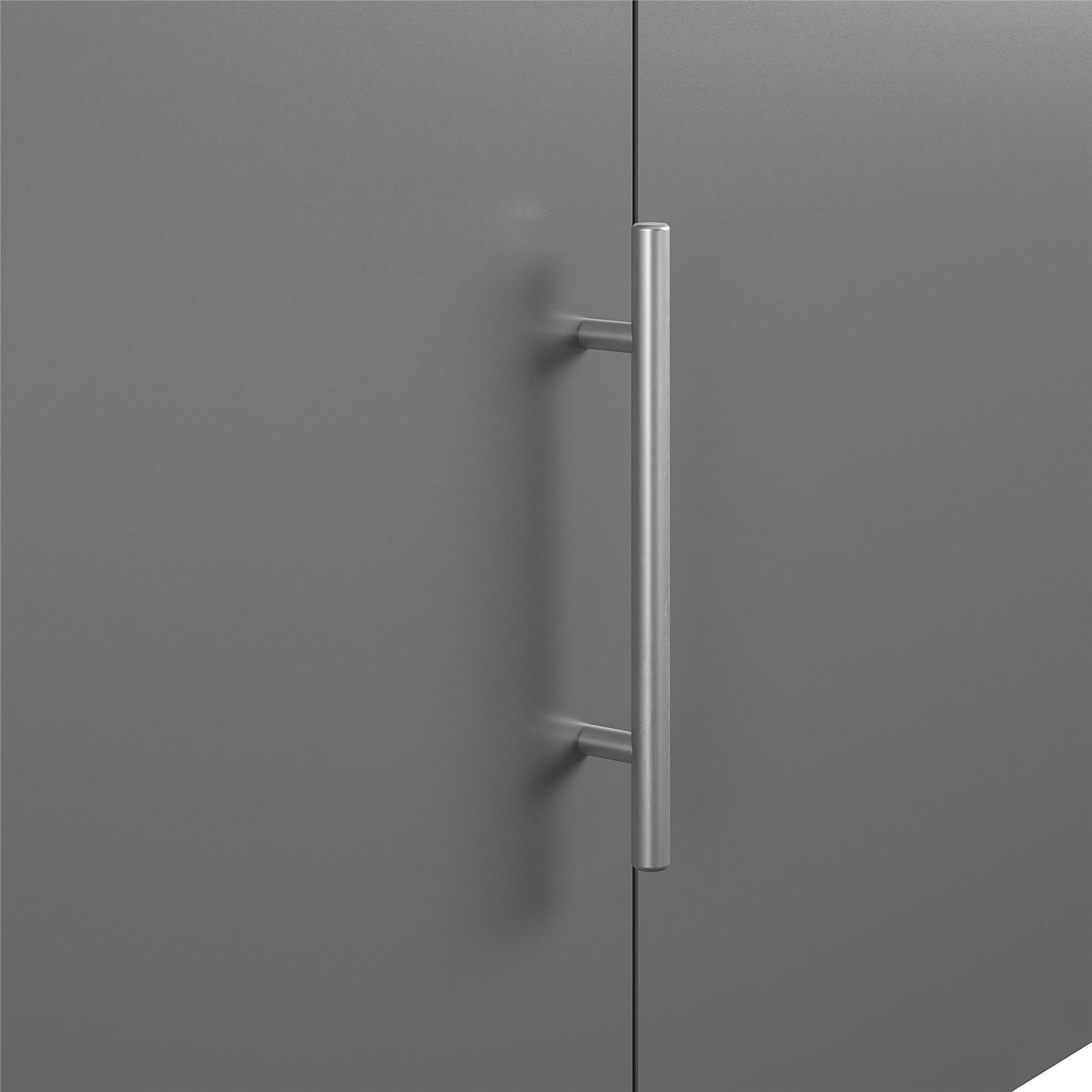 Camberly 54" Wall Cabinet, Graphite Gray - Graphite Grey