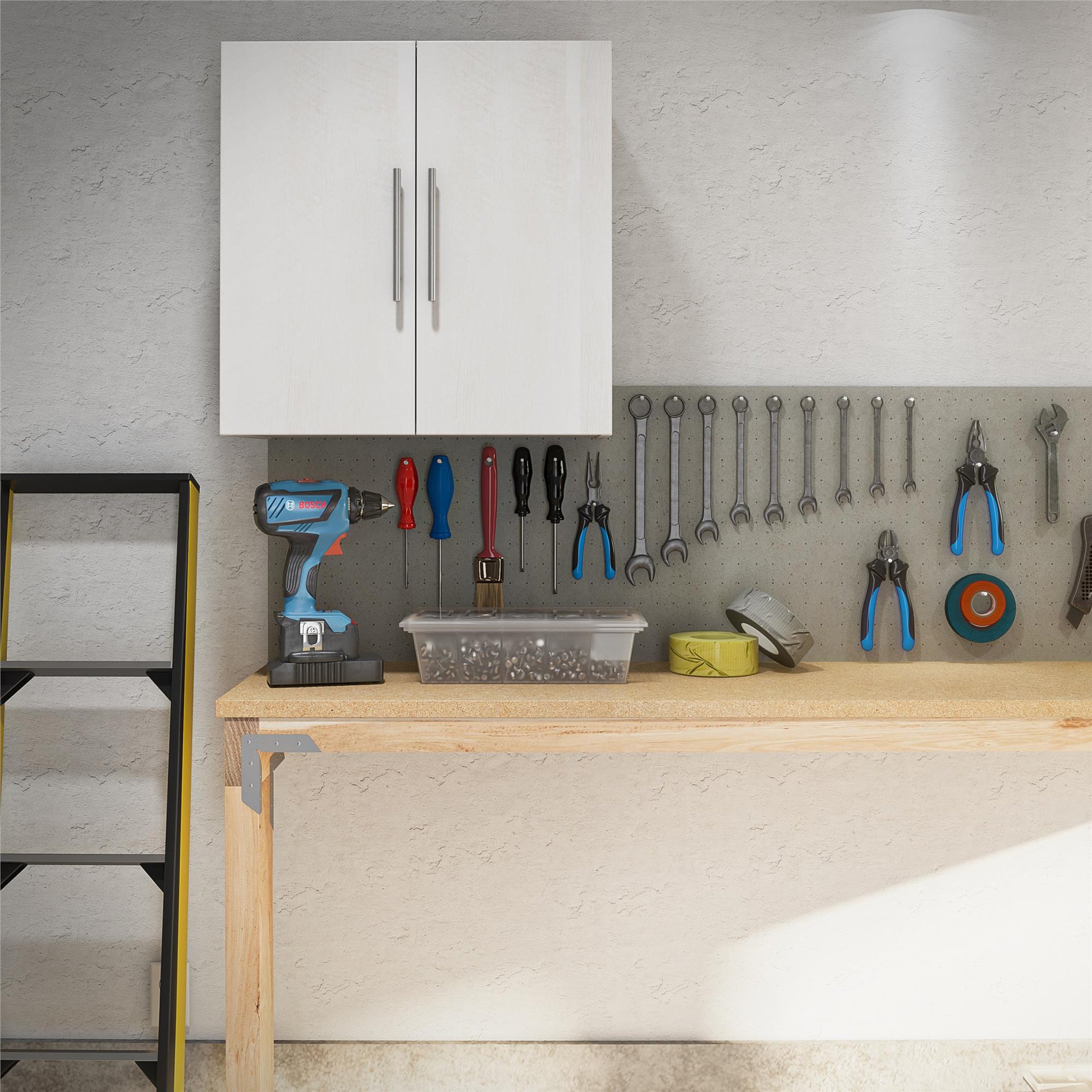 Camberly 24" Wall Cabinet - Ivory Oak
